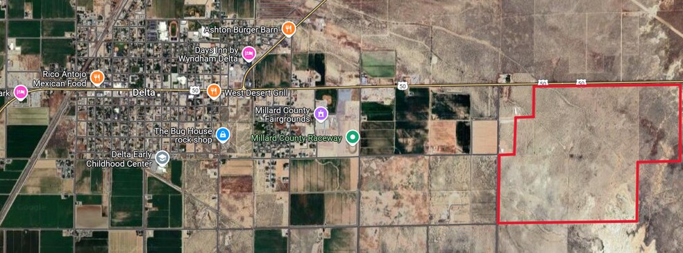 Primary Photo Of S 2500 East @ Hwy 50, Delta Land For Sale