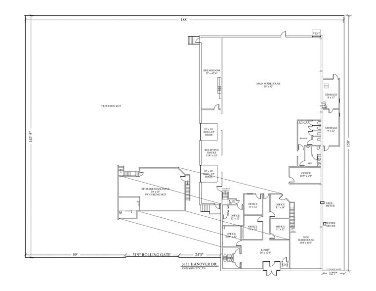 More Photos Of 3111 Hanover Rd, Johnson City Light Manufacturing For Lease
