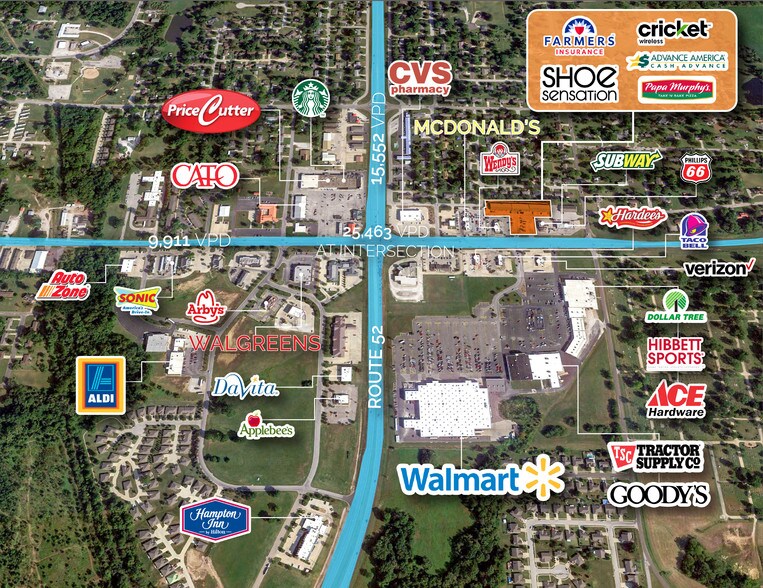 More Photos Of 1703-1745 E Ohio St, Clinton Freestanding For Sale