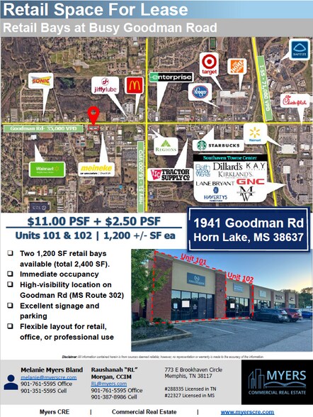 More Photos Of 1905 Goodman Rd W, Horn Lake Unknown For Lease