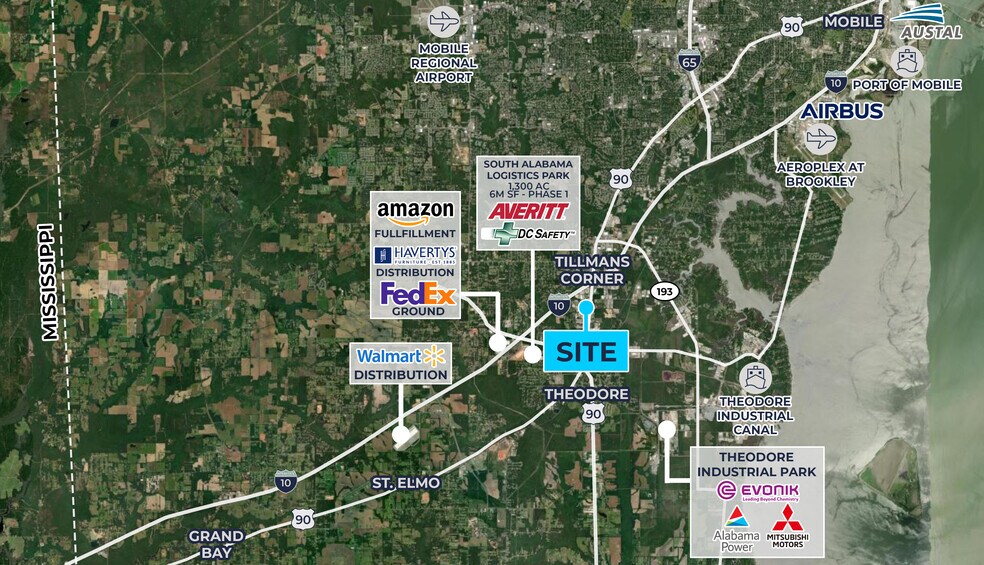 More Photos Of 5817 I 10 Industrial Pky S, Theodore Land For Sale