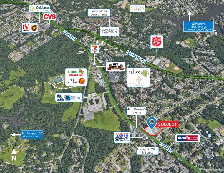 More Photos Of 1300 Forest Dr, Annapolis Restaurant For Sale