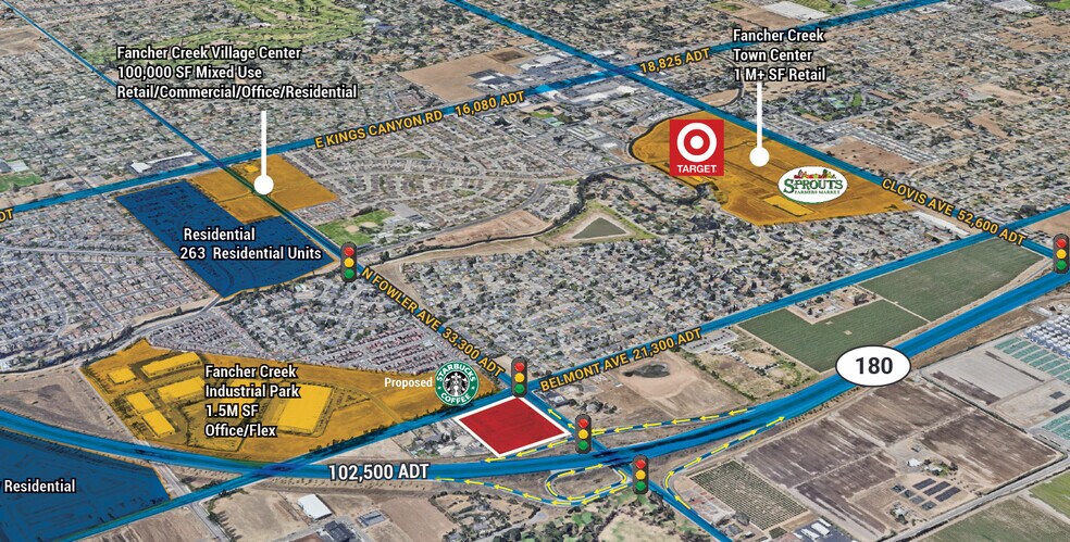 Primary Photo Of E Belmont Ave, Fresno Land For Lease