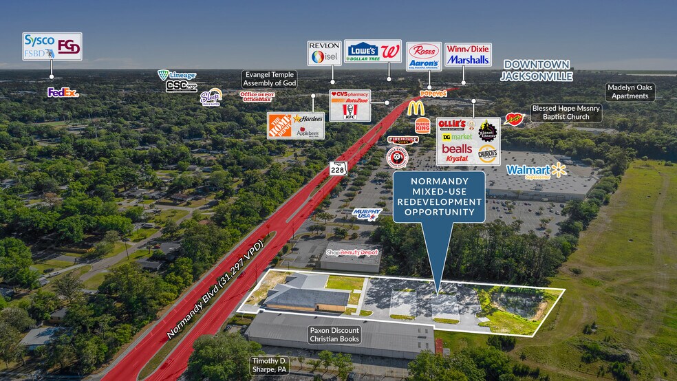 More Photos Of 7002 Normandy Blvd, Jacksonville Office Residential For Sale