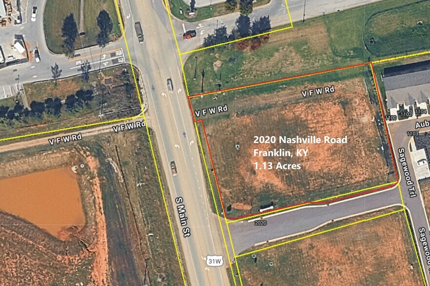 Primary Photo Of 2020 Nashville Rd, Franklin Land For Sale