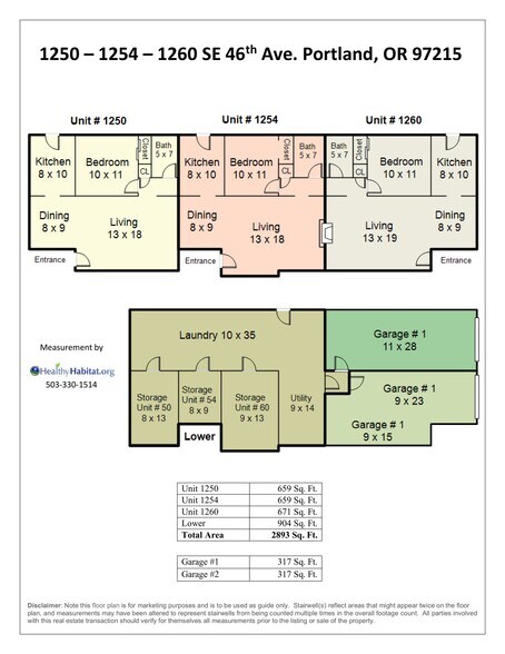 More Photos Of 1250 SE 46th Ave, Portland Multifamily For Sale
