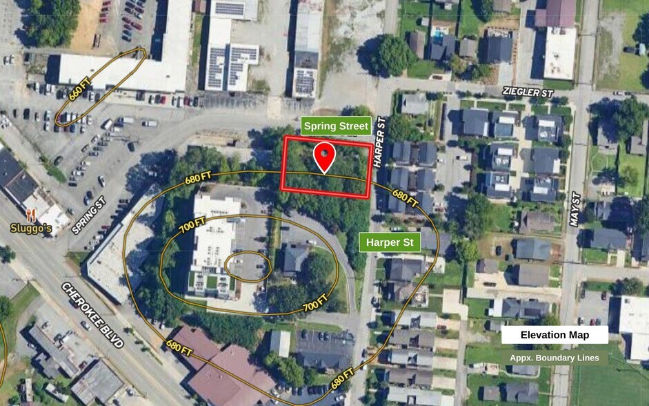 More Photos Of 504 Spring St, Chattanooga Land For Sale