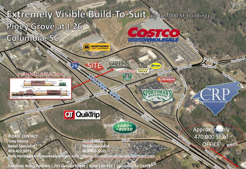 Primary Photo Of 4014 Fernandina Rd, Columbia Land For Lease