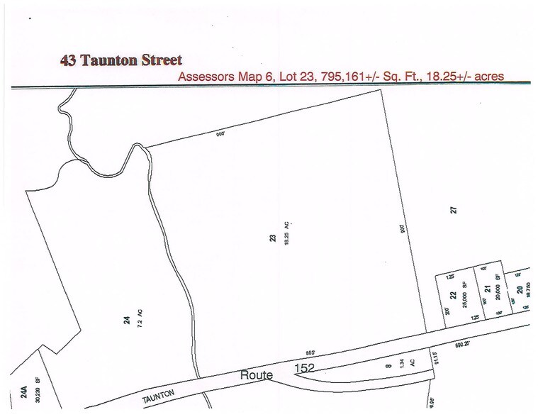 More Photos Of 43 Taunton St, Plainville Land For Lease