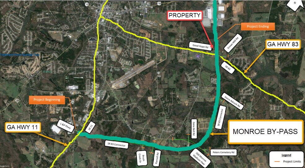 More Photos Of NW CORNER OF HWY 83 & UNISIA DR, Monroe Land For Sale