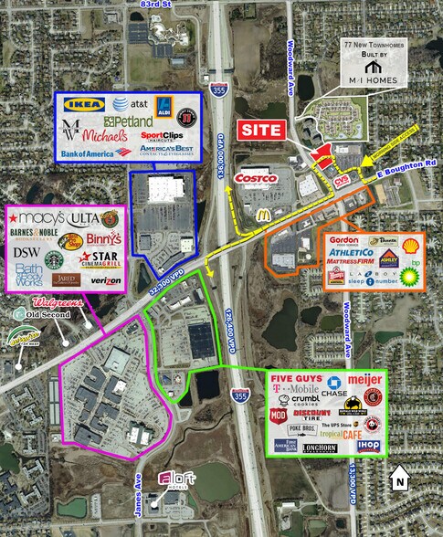 More Photos Of NEC E Boughton Rd, Woodridge Land For Lease