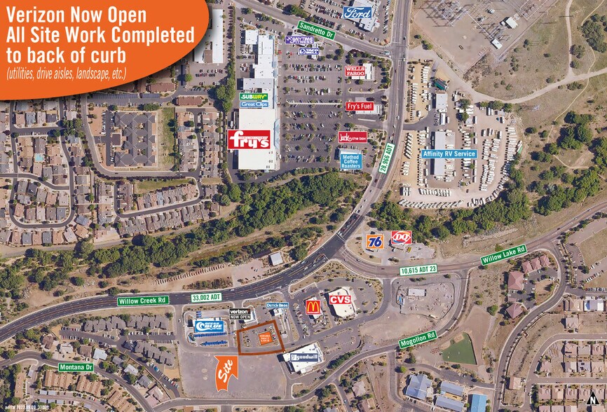 More Photos Of Willow Creek Rd & Willow Lane Rd, Prescott General Retail For Lease