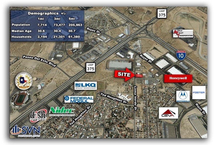 More Photos Of 995 Loma Verde Dr, El Paso Warehouse For Lease