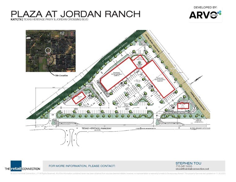 More Photos Of Texas Heritage Pkwy and Jordan Crossing Blvd, Katy General Retail For Lease