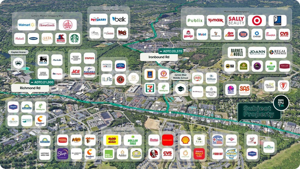 More Photos Of 1989 Richmond Rd, Williamsburg Fast Food For Lease