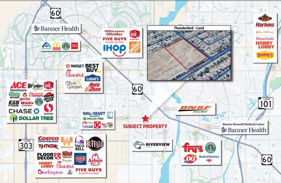 More Photos Of W Thunderbird Road & North 127th Ave, El Mirage Land For Lease