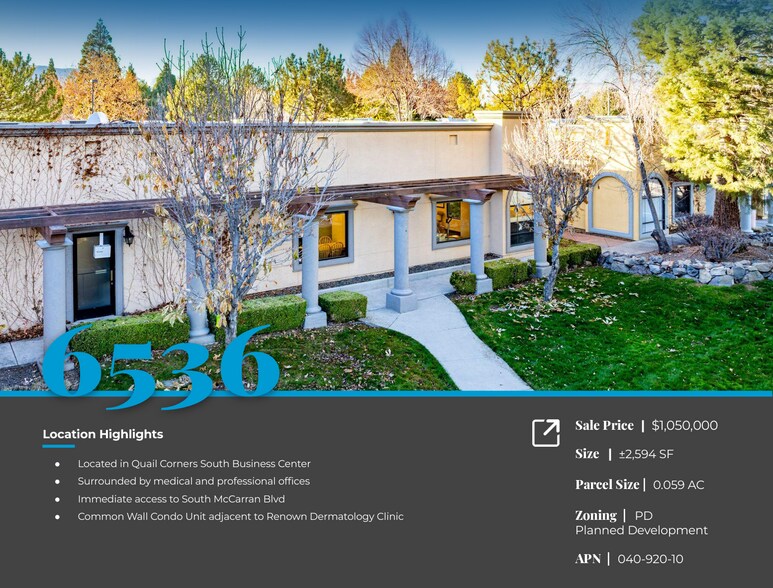More Photos Of 6536 S McCarran Blvd, Reno Medical For Sale