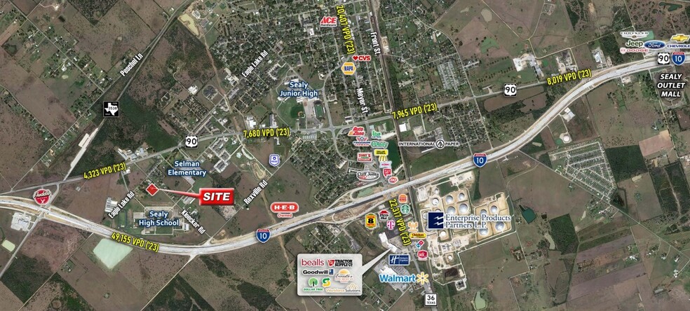 Primary Photo Of 1150 Kloecker Rd, Sealy Service For Sale