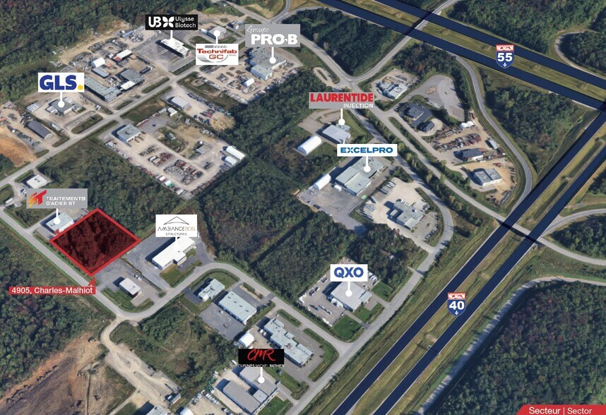 More Photos Of 4905 Rue Charles-Malhiot, Trois-Rivières Warehouse For Lease