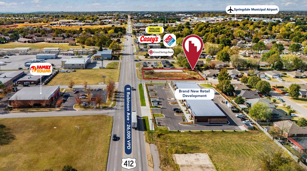 More Photos Of 2522 E Robinson Ave, Springdale Land For Sale