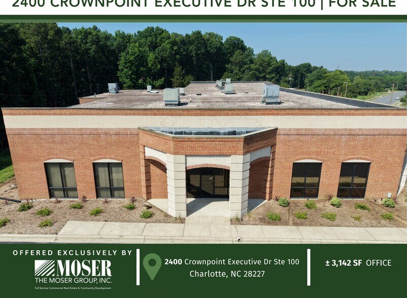 More Photos Of 2400 Crownpoint Executive Dr, Charlotte Office For Lease
