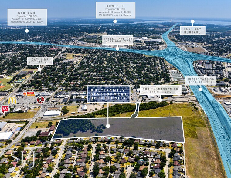 More Photos Of 2749 Interstate 30, Mesquite Land For Sale