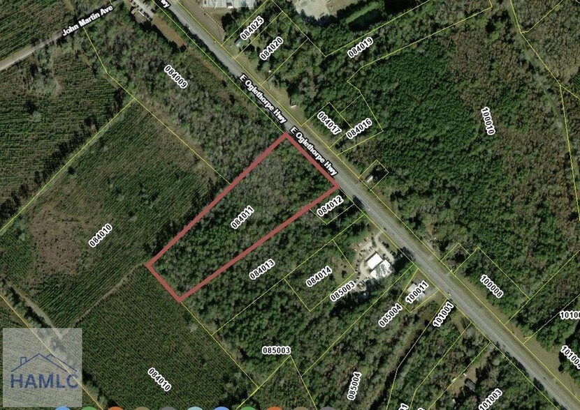 Primary Photo Of 9.33 AC East Oglethorpe Highway, Flemington Land For Sale