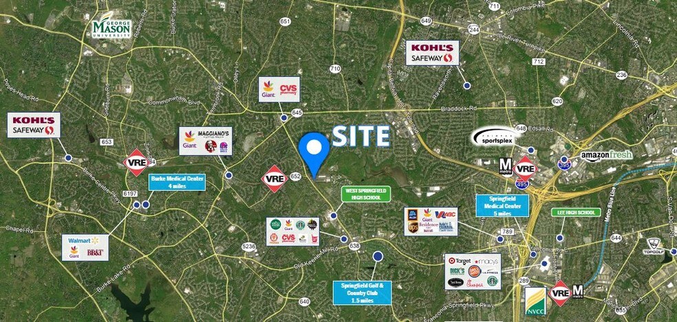 More Photos Of 5803 Rolling Rd, Springfield Office For Lease