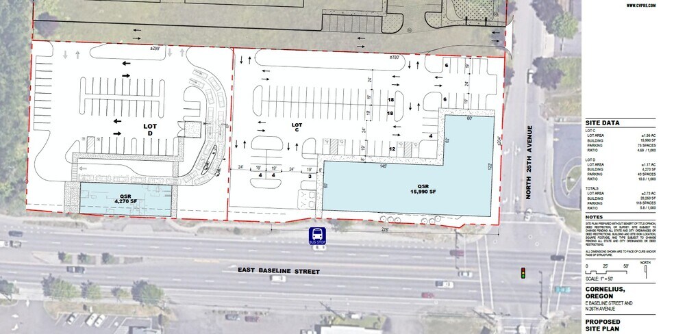 More Photos Of 139 and 273 N. 26th Avenue, Cornelius Land For Lease