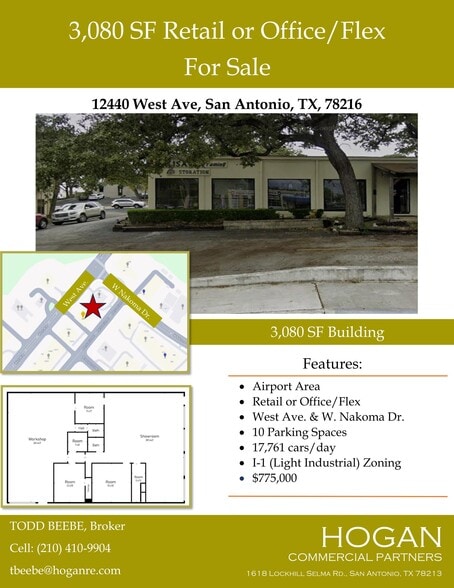 Primary Photo Of 12440 West Ave, San Antonio Storefront Retail Office For Sale
