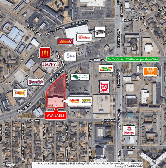 More Photos Of 4301 SW 45th Ave, Amarillo Storefront For Lease