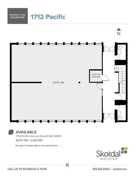 More Photos Of 1712 Pacific Ave, Everett Office For Lease