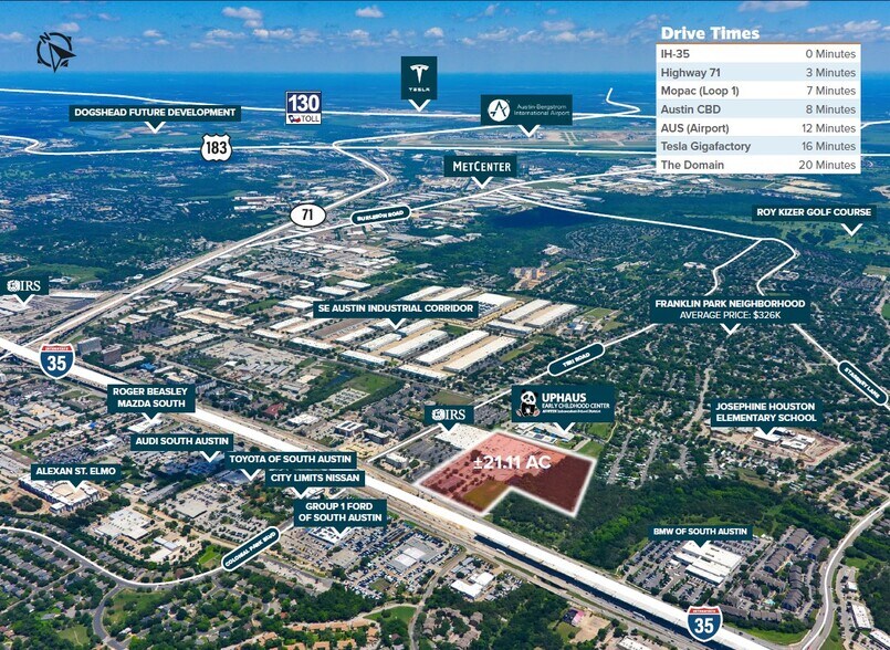 More Photos Of 5107 S Interstate 35, Austin Land For Sale