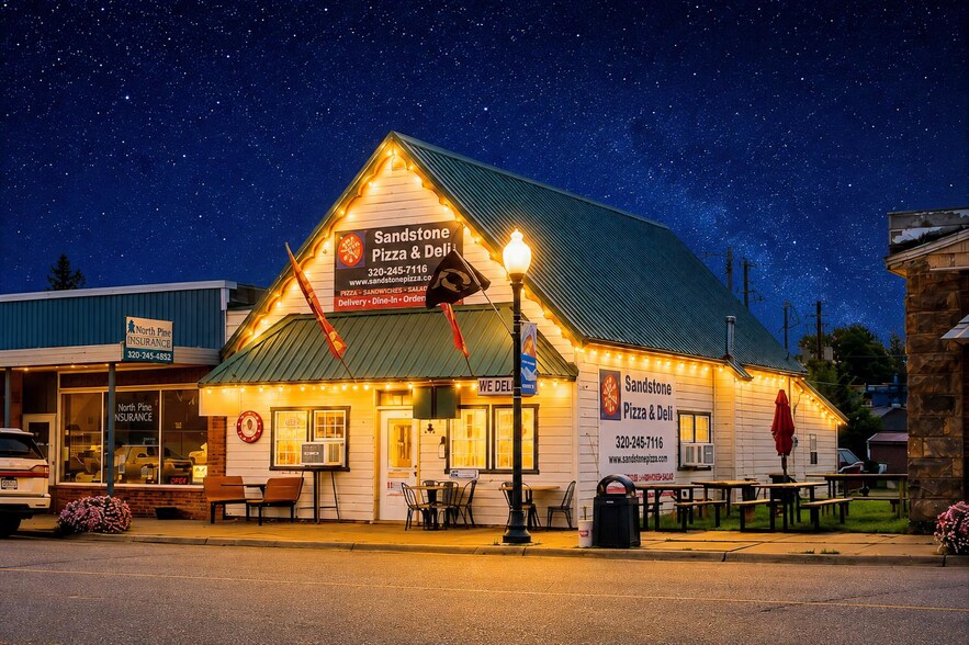 Primary Photo Of 410 Main St, Sandstone Restaurant For Sale