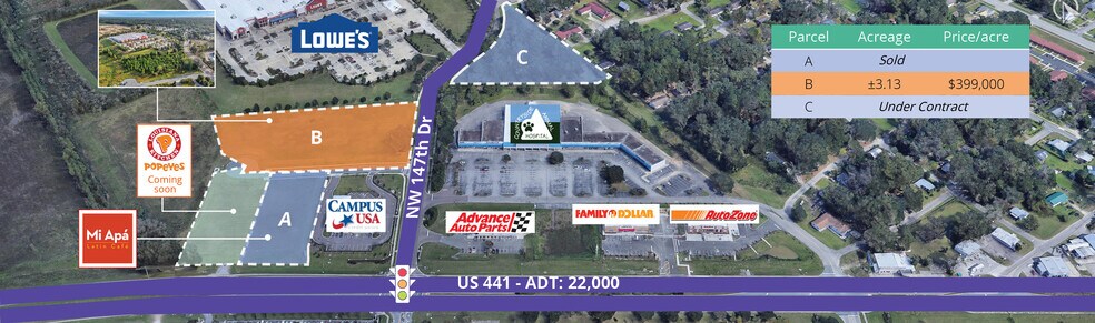 Primary Photo Of 15893 NW 144th Ter, Alachua Land For Sale