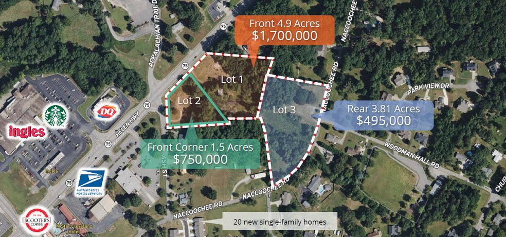 Primary Photo Of 130 Highway 75, Cleveland Land For Sale
