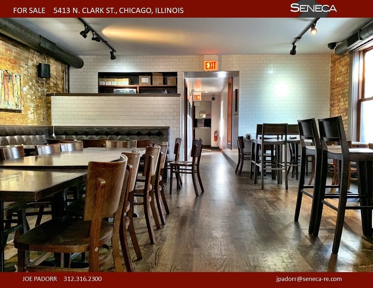 More Photos Of 5413 N Clark St, Chicago Storefront Retail Residential For Lease