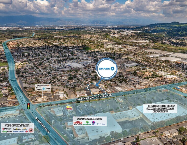 More Photos Of 9125 Whittier Blvd, Pico Rivera Bank For Sale