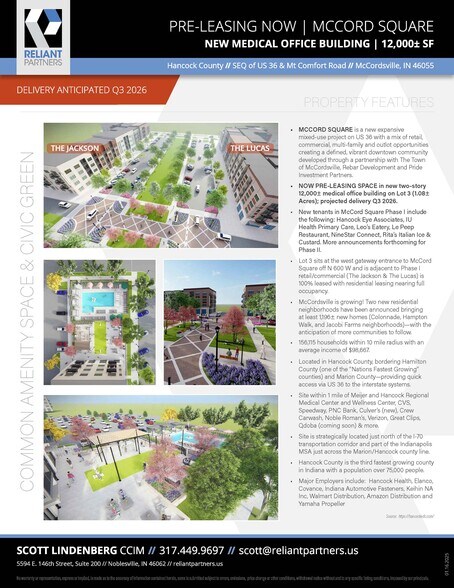 More Photos Of 5950 North Main St, McCordsville Medical For Lease