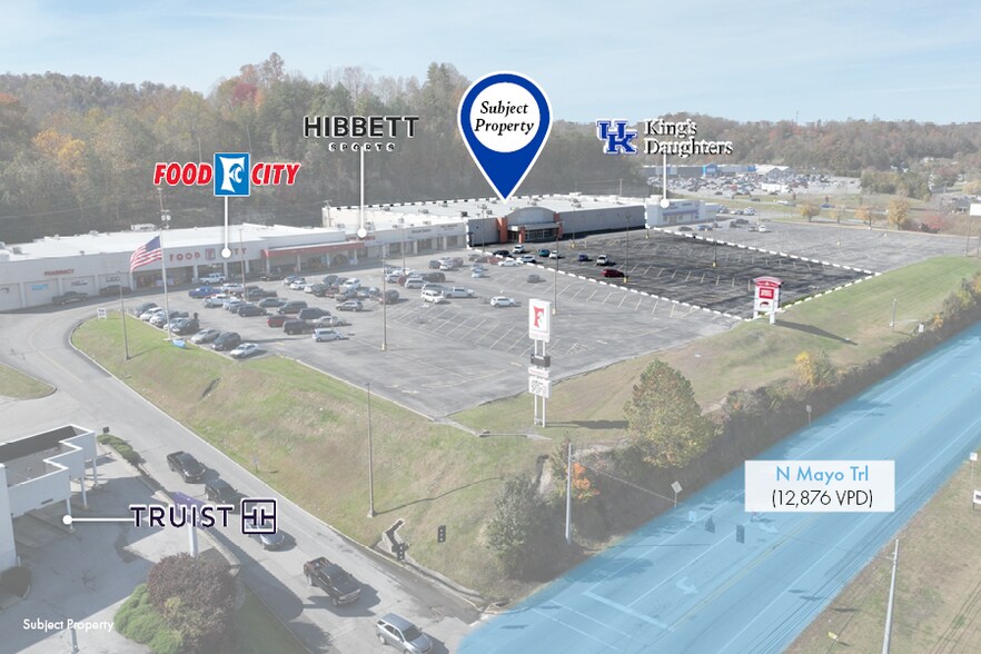 Primary Photo Of 344 N Mayo Trl, Paintsville Storefront For Sale