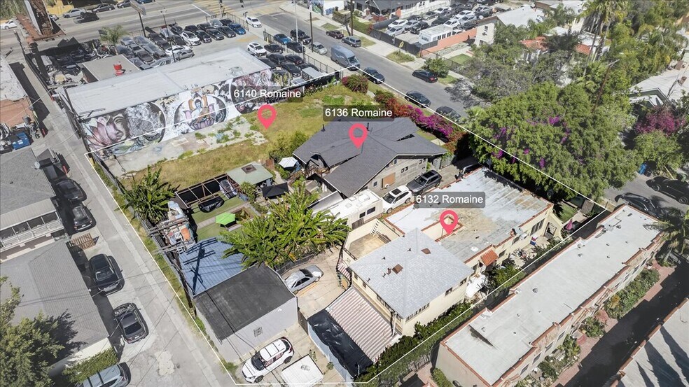 More Photos Of 6132 Romaine St, Los Angeles Land For Sale