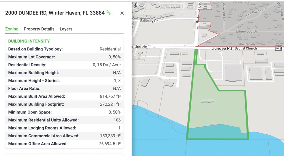 More Photos Of 2000 Dundee Rd, Winter Haven Land For Sale