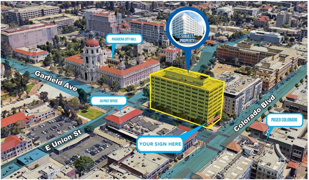 More Photos Of 301 E Colorado Blvd, Pasadena Office For Lease