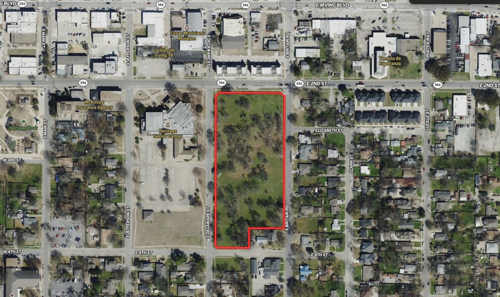 Primary Photo Of 318 E 2nd St, Irving Land For Sale