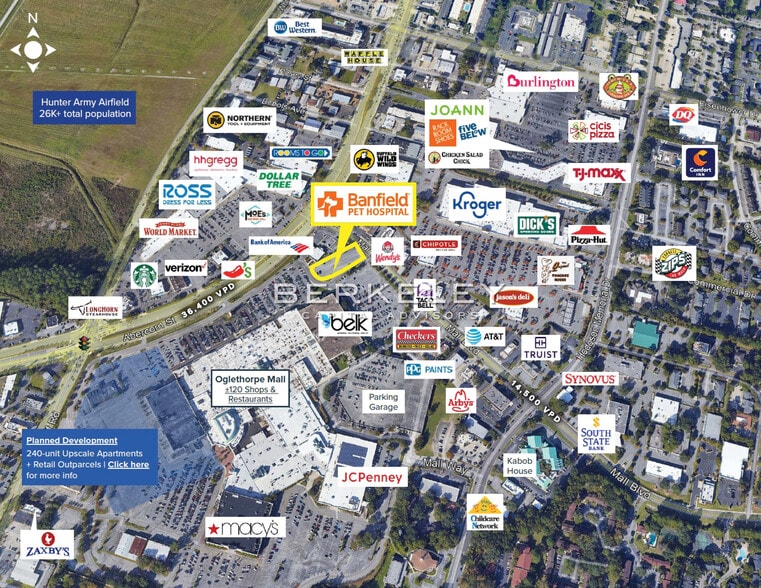 More Photos Of 103 Mall Blvd, Savannah Freestanding For Sale