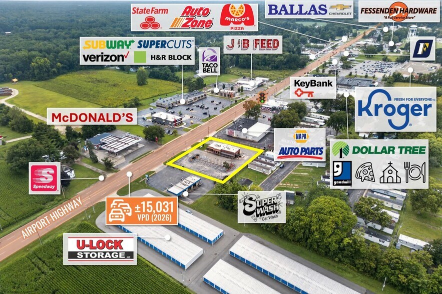 More Photos Of 14180 Airport Hwy, Swanton Fast Food For Sale