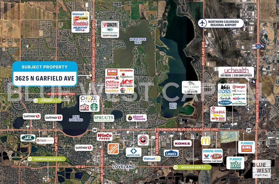 More Photos Of 3625 N Garfield Ave, Loveland Land For Lease