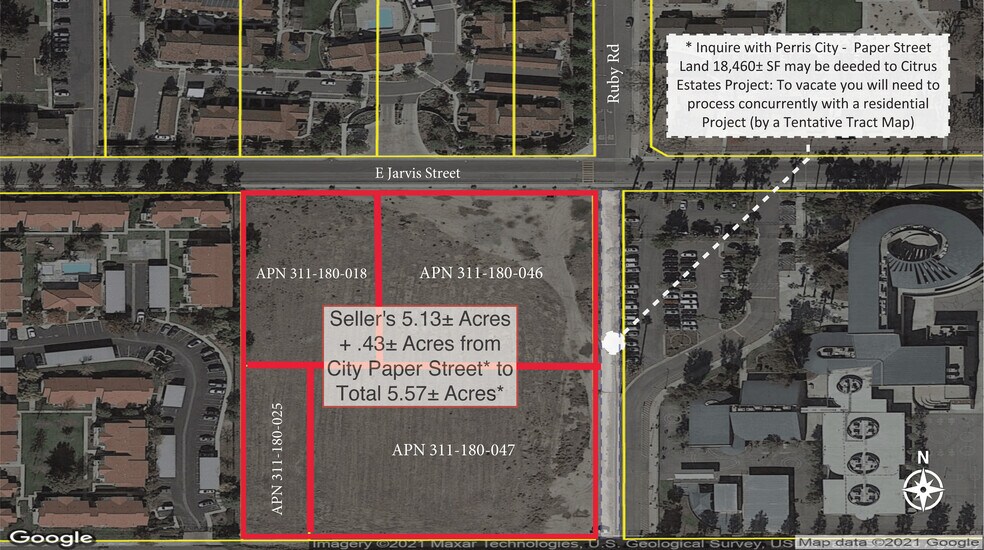 More Photos Of E Jarvis St, Perris Land For Sale