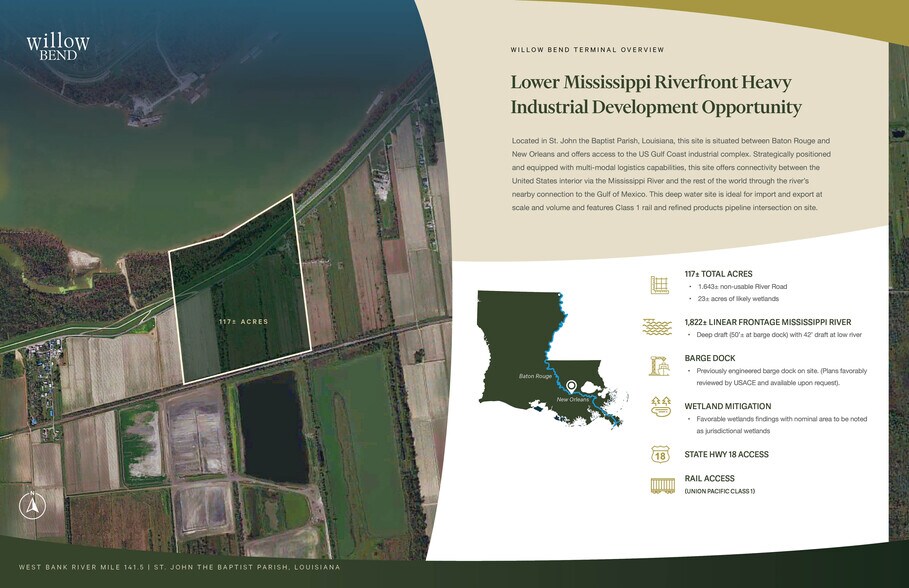 More Photos Of 00 W 3rd St, Edgard Land For Lease