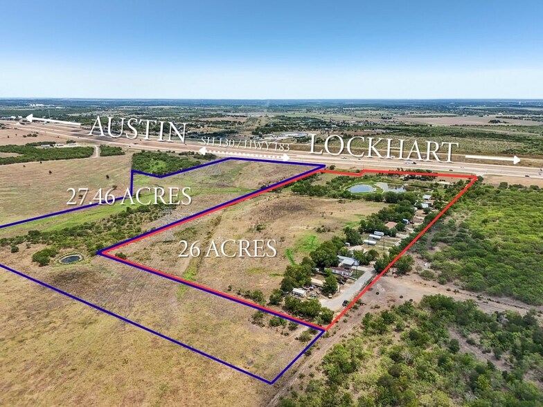 Primary Photo Of TBD Bluebonnet Road and N HWY 183 hwy, Lockhart Land For Sale